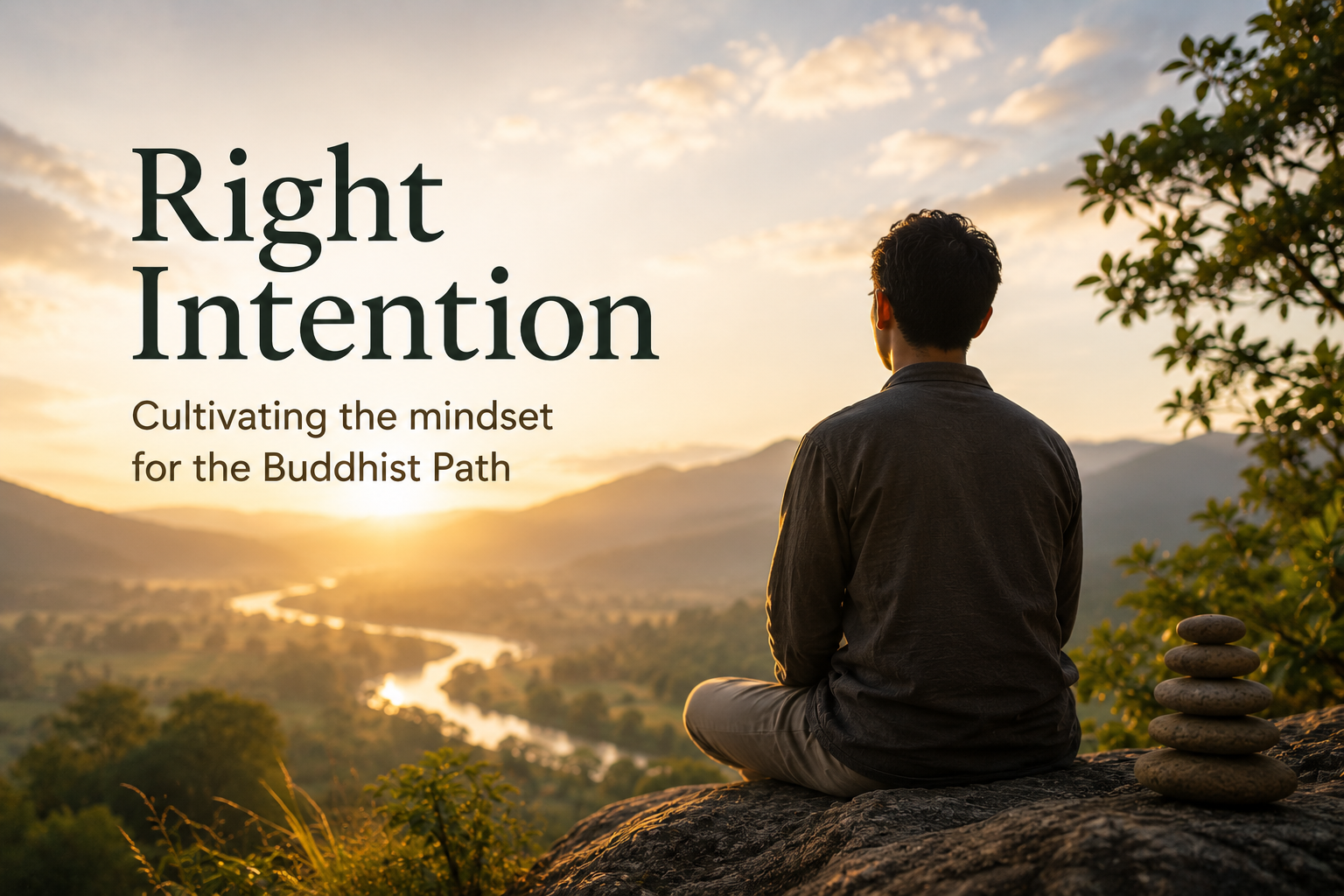 Right Intention: Cultivating the Mindset for the Buddhist Path